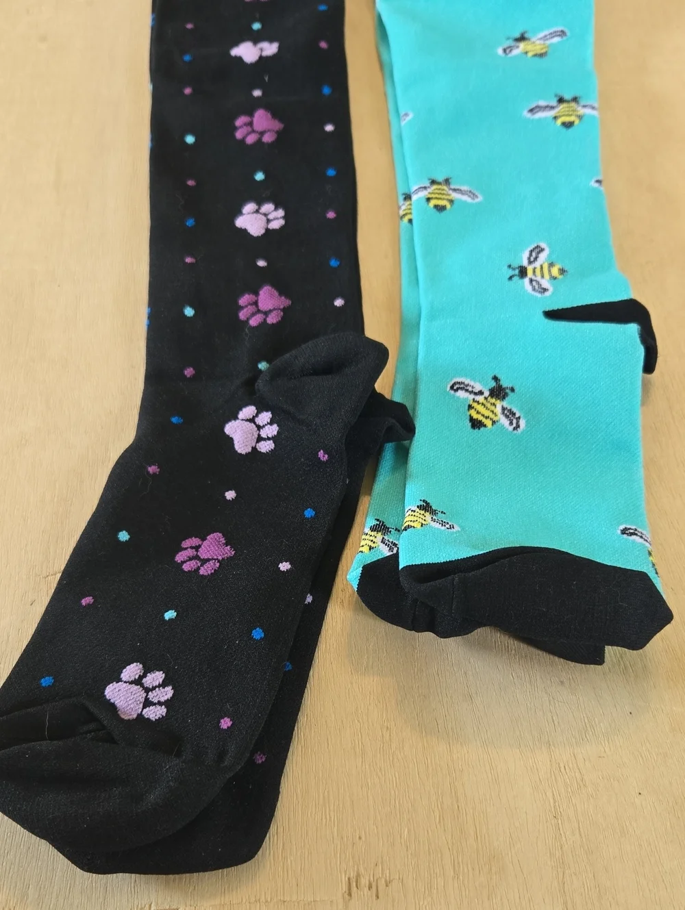 NWOT Compression Socks Animal Planet Knee High 15-20 mmHg Medical Set/2 Graphic